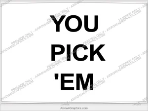 Piper individual replacement cockpit placards - pick the single placard you need from our kit sheets, by Arrow Graphics.